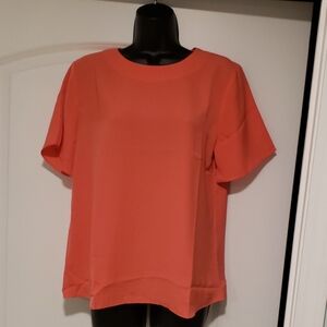 NEW Women's Banana Republic Coral Top